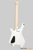 Leeky X-Series X10-7 7-String Headless Electric Guitar Basswood Body Maple Neck Rosewood Fingerboard - Pearl White