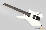 Leeky X-Series X10-7 7-String Headless Electric Guitar Basswood Body Maple Neck Rosewood Fingerboard - Pearl White