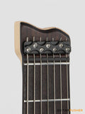 Leeky X-Series X10-7 7-String Headless Electric Guitar Basswood Body Maple Neck Rosewood Fingerboard - Titanium Gray