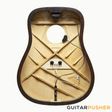 L.R. Baggs HiFi High Fidelity Bridge Plate Transducer Acoustic Guitar Pickup System w/ Soundhole Volume/Tone Control