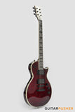 LTD EC-1000 Singlecut Electric Guitar w/ EMG 60/81 Humbucker Pickups - See Thru Black Cherry