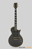 LTD EC-1000 Singlecut Electric Guitar w/ EMG 60/81 Humbucker Pickups - Vintage Black