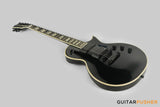 LTD EC-401 Singlecut Electric Guitar w/ EMG 60/81 Humbucker Pickups - Black