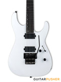 LTD M-1000 Modern Electric Guitar w/ Fishman Fluence Humbucker Pickups & Floyd Rose 1000SE Bridge - Snow White