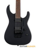 LTD M-400 Modern Electric Guitar w/ EMG 85/81 Humbucker Pickups - Black Satin