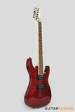 LTD MH-200QM NT Modern Electric Guitar - See Thru Black Cherry