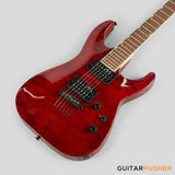 LTD MH-200QM NT Modern Electric Guitar - See Thru Black Cherry