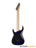 LTD SH-7 Evertune Modern 7-String Electric Guitar w/ Fishman Fluence Humbucker Pickups & Evertune Bridge - See Thru Purple