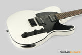 LTD TE-200 T-Style HH Electric Guitar - Snow White