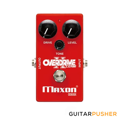 Maxon OD-808X Overdrive Extreme Guitar Effects Pedal