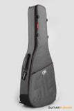 MKC Music Hipster Series Hipster-AG Padded Gig Bag for ACOUSTIC Guitar - Grey (CDGB-600D)