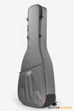 MKC Music Hipster Series Hipster-AG Padded Gig Bag for ACOUSTIC Guitar - Grey (CDGB-600D)