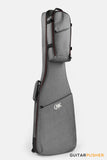 MKC Music Hipster Series Hipster-BS Padded Gig Bag for BASS Guitar - Grey (EBB-600D)
