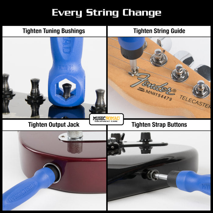 MusicNomad String Change Tool Kit (6 pcs.) MN218 – GuitarPusher
