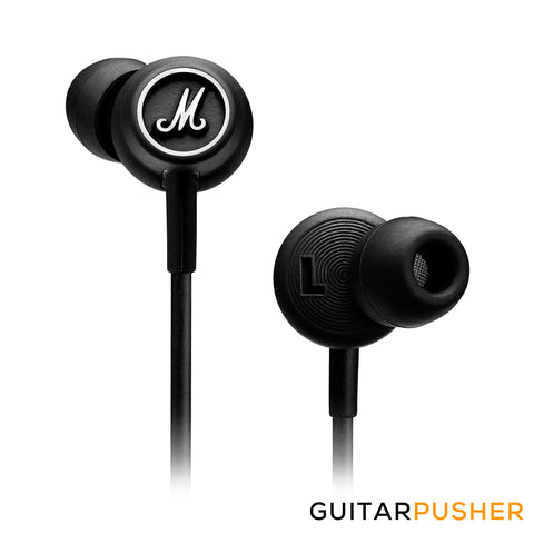 Marshall Headphones Mode In-Ear Earphones (Black) – GuitarPusher