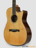 Maestro Custom Series Victoria-IR CSB All-Solid Wood Sitka Spruce/Indian Rosewood Acoustic Guitar