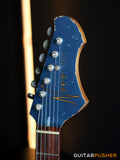 Novo Serus J LTD Lake Placid Blue over '64 3-Tone Sunburst Electric Guitar