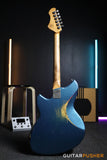 Novo Serus J LTD Lake Placid Blue over '64 3-Tone Sunburst Electric Guitar