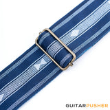 Panlipi Loom Weave Audrey SAG07A Guitar Strap - Navy Blue