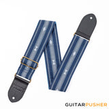 Panlipi Loom Weave Audrey SAG07A Guitar Strap - Navy Blue