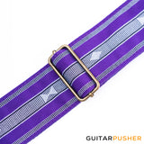 Panlipi Loom Weave Audrey SAG14A Guitar Strap - Purple