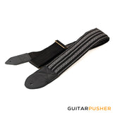 Panlipi Loom Weave Kalinga Lilaktob BASSKAL33 Bass Guitar Strap - Black/White