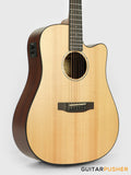 Phoebus PG-50ce v3 Solid Top Dreadnought (3rd Gen.) Acoustic-Electric Guitar w/ Gig Bag