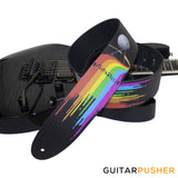 Perri's Leather Official Pink Floyd 2.5" Leather Printed Guitar Strap