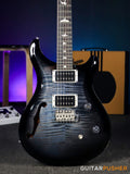 PRS Guitars USA Bolt-On CE 24 Semi-Hollow Faded Blue Smokeburst