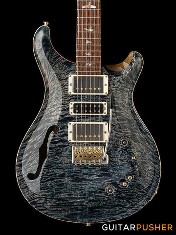 PRS Guitars USA 40th Anniversary Special Semi-Hollow Ltd. Ed. Electric Guitar (Faded Whale Blue - Artist Grade Top)