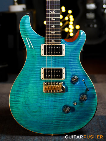 PRS Guitars Custom 24 Piezo Electric Guitar (Blue Matteo)