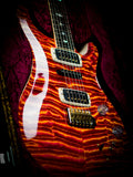 PRS Guitars Private Stock Modern Eagle V Electric Guitar (Raspberry Lemon Stripe)