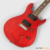 PRS Guitars SE Bolt-On CE 24 Standard Satin Stoptail Electric Guitar (Vintage Cherry)