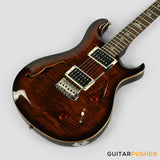 PRS Guitars SE Custom 22 Semi-Hollow Electric Guitar (Black Gold Burst)