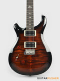 PRS Guitars SE Custom 24 Electric Guitar (Black Gold Burst) - LEFT HAND