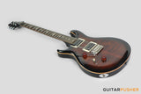 PRS Guitars SE Custom 24 Electric Guitar (Black Gold Burst) - LEFT HAND