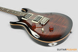 PRS Guitars SE Custom 24 Electric Guitar (Black Gold Burst) - LEFT HAND