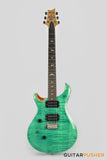 PRS Guitars SE Custom 24 Quilt Electric Guitar (Turquoise) - LEFT HAND