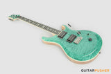 PRS Guitars SE Custom 24 Quilt Electric Guitar (Turquoise)