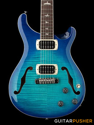 PRS Guitars SE Hollowbody I Piezo Electric Guitar (Lake Blue)