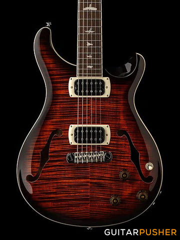 PRS Guitars SE Hollowbody I Piezo Electric Guitar (Orange Tiger Smokeburst)