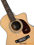 SAGA Guitars A1GCE Pro All-Solid Wood Torrefied Sitka Spruce/Sapele Grand Concert Cutaway PLEK'd Acoustic-Electric Guitar