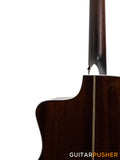 SAGA Guitars A1GCE Pro All-Solid Wood Torrefied Sitka Spruce/Sapele Grand Concert Cutaway PLEK'd Acoustic-Electric Guitar