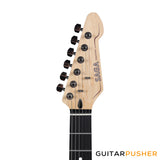 SAGA Guitars Dazzles II HSS PLEK'd S-Style Electric Guitar - Cosmic Ocean