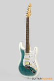 SAGA Guitars Dazzles II HSS PLEK'd S-Style Electric Guitar - Cosmic Ocean