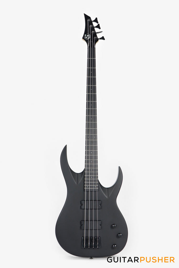 S by Solar AB4.4C-E Carbon Black Bass Guitar – GuitarPusher