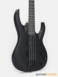 S by Solar AB4.4C-E Carbon Black Bass Guitar