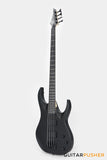 S by Solar AB4.4C-E Carbon Black Bass Guitar