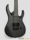 S by Solar AB4.61MC-E Carbon Black Short Scale Electric Guitar