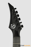 S by Solar AB4.6C-E Matte Carbon Black Electric Guitar